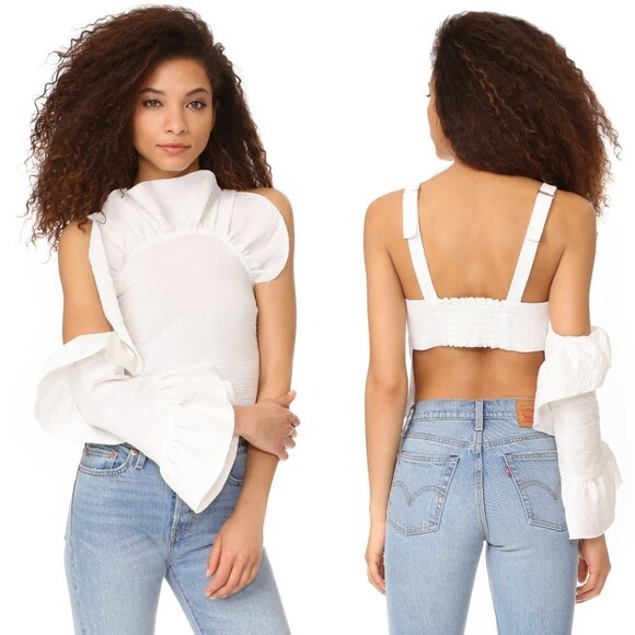 Rachel Comey Spark Top in Teal 0 - Picture 11 of 13